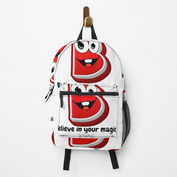 Item preview, Letter B Cute Cartoon Initial - Believe In Your Magic designed and sold by ImaginARTDesign.