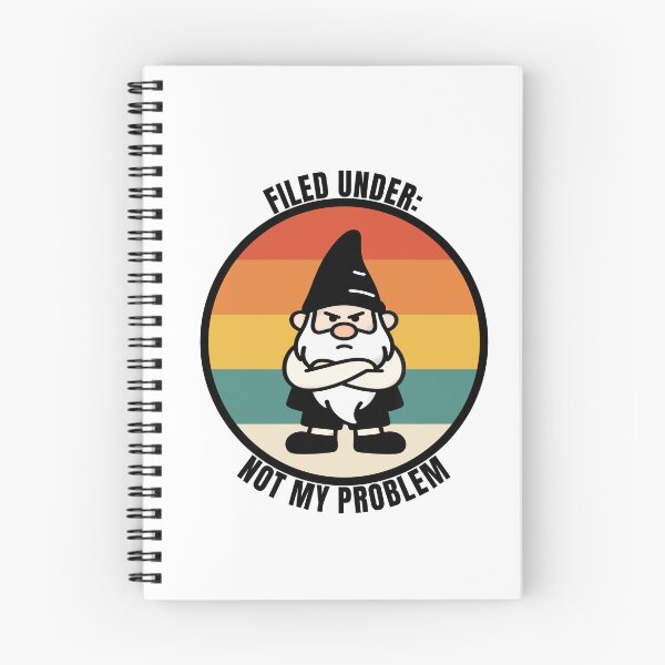 Item preview, A grumpy gnome who's officially over it designed and sold by GlaucusBlack.