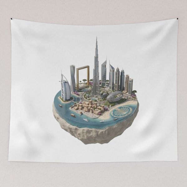 Item preview, Dubai UAE Travel – Iconic Skyline & Luxury City Landmarks designed and sold by 4U---Store.