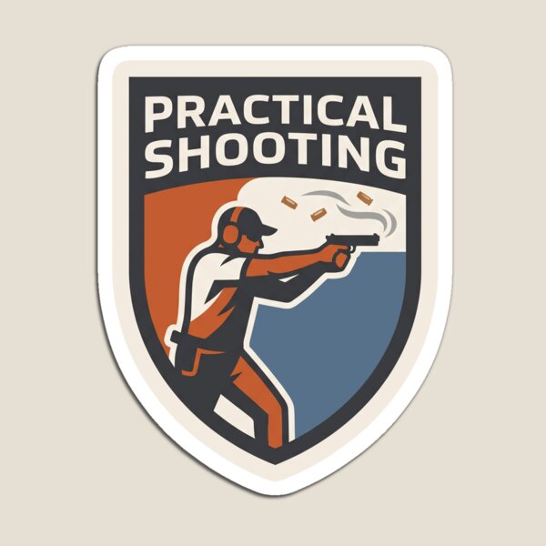 Item preview, Practical Shooting Tactical Emblem IPSC USPSA Marksman Art designed and sold by KiwiRider.