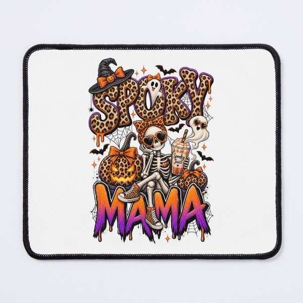 Item preview, Spooky Mama Leopard Halloween – Cute Witchy Skeleton designed and sold by Ayden World.