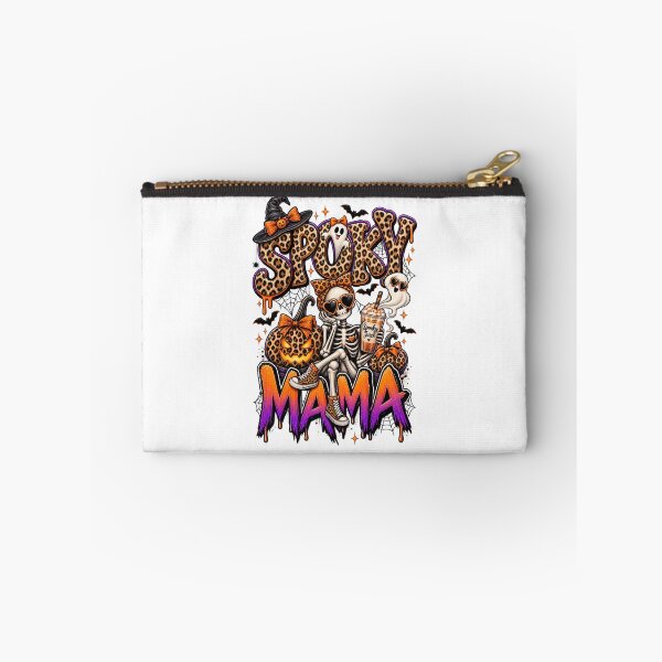 Item preview, Spooky Mama Leopard Halloween – Cute Witchy Skeleton designed and sold by Ayden World.
