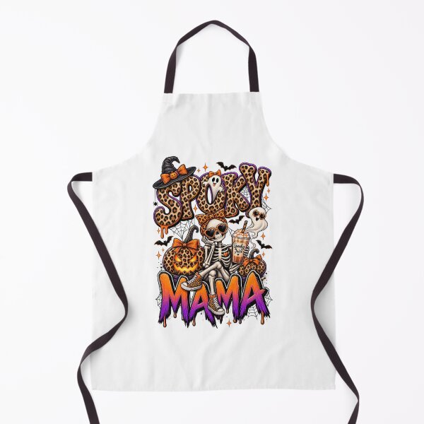 Item preview, Spooky Mama Leopard Halloween – Cute Witchy Skeleton designed and sold by Ayden World.