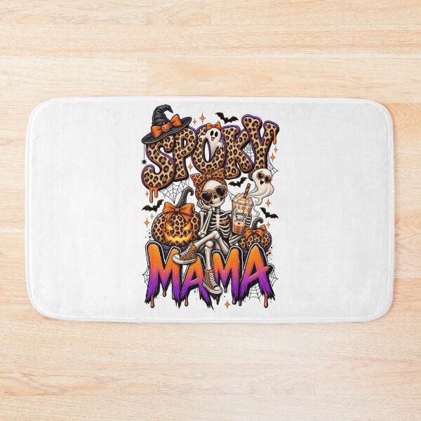 Item preview, Spooky Mama Leopard Halloween – Cute Witchy Skeleton designed and sold by Ayden World.