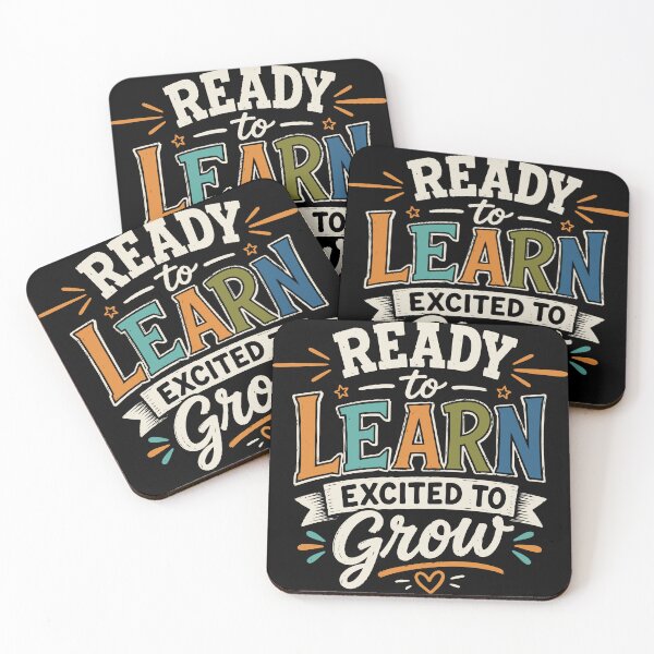 Item preview, Ready to Learn Excited to Grow | Back to School Design designed and sold by Sunday.Supply.