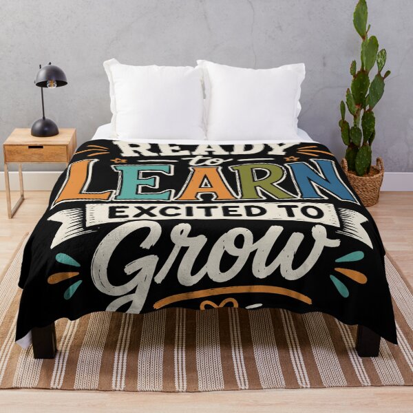 Item preview, Ready to Learn Excited to Grow | Back to School Design designed and sold by Sunday.Supply.