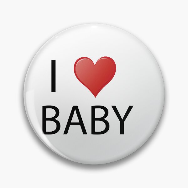 Item preview, I Love Baby Red Heart Graphic designed and sold by AyaanArtStudio.
