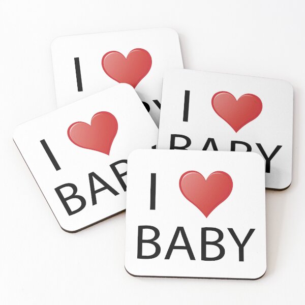 Item preview, I Love Baby Red Heart Graphic designed and sold by AyaanArtStudio.