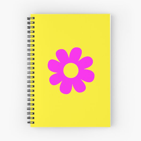 Item preview, Neon Pink Flower on Bright Yellow designed and sold by GemsAnatomy.