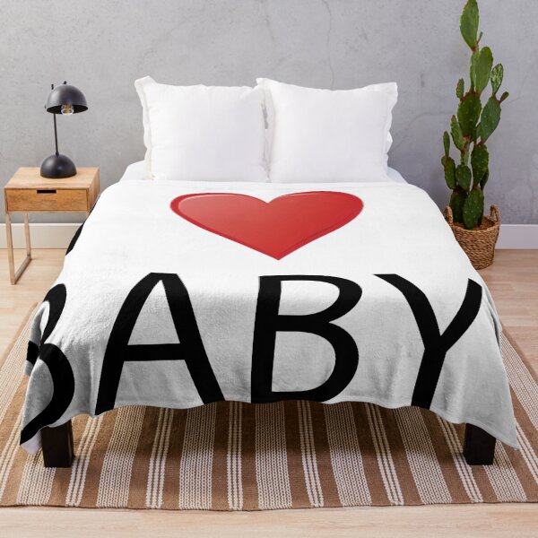 Item preview, I Love Baby Red Heart Graphic designed and sold by AyaanArtStudio.