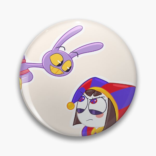 Item preview, You're a cartoon Clown - Jax & Pomni, the Amazing Digital Circus designed and sold by Rocky373.