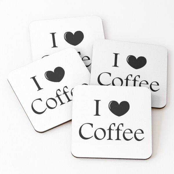 Item preview, I Heart Coffee designed and sold by AmbientArtCo.