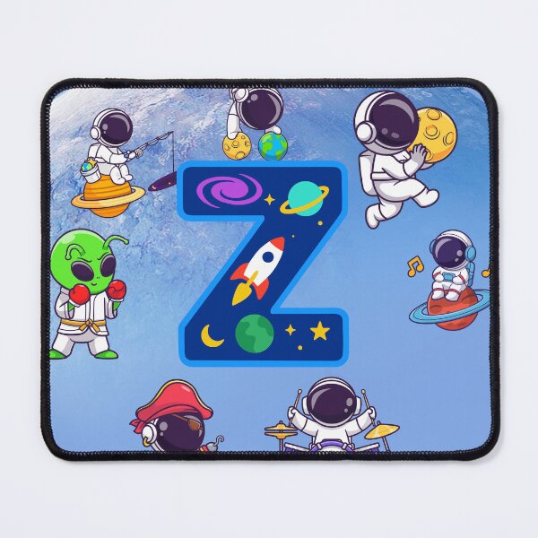 Item preview, Cute Space Letter Z Astronaut Monogram designed and sold by BoldcreationsM.