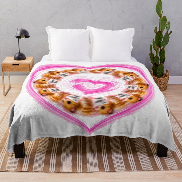 Item preview, Earnest Hamster – Spinning Hamster Heart of Love designed and sold by RANDOMUM Studio.