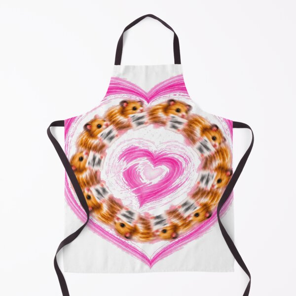 Item preview, Earnest Hamster – Spinning Hamster Heart of Love designed and sold by RANDOMUM Studio.