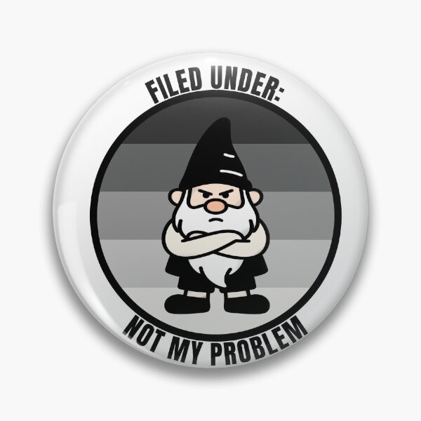 Item preview, A grumpy gnome who's officially over it designed and sold by GlaucusBlack.