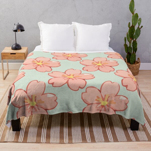 Item preview, Sakura Cherry Blossom Pattern – Soft Pink Japanese Flowers 2 designed and sold by SimplePoDesign.