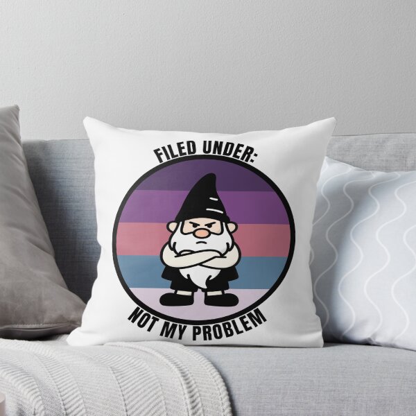 Item preview, A grumpy gnome who's officially over it designed and sold by GlaucusBlack.