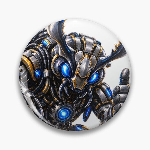 Item preview, Steel Beetle Precision Machinist – Mechanical Insect Industrial Metalworker designed and sold by SteelCoat Studio.