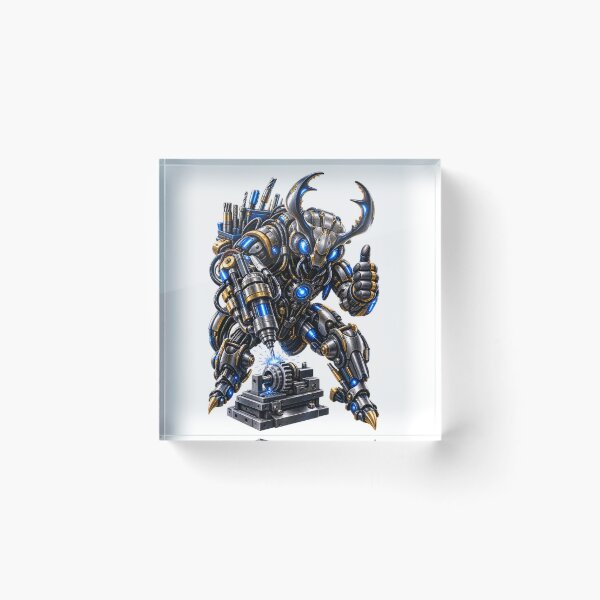 Item preview, Steel Beetle Precision Machinist – Mechanical Insect Industrial Metalworker designed and sold by SteelCoat Studio.