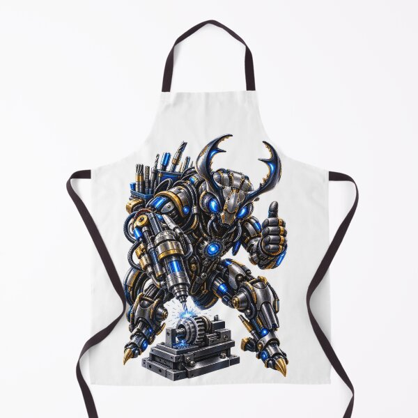 Item preview, Steel Beetle Precision Machinist – Mechanical Insect Industrial Metalworker designed and sold by SteelCoat Studio.
