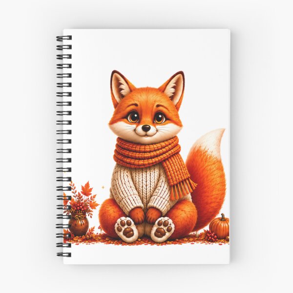 Item preview, Cozy Autumn Fox | Cute Woodland Fall Illustration designed and sold by HO•Designs.