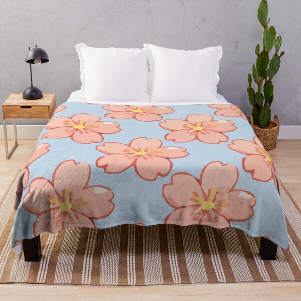 Item preview, Sakura Cherry Blossom Pattern – Soft Pink Japanese Flowers 3 designed and sold by SimplePoDesign.