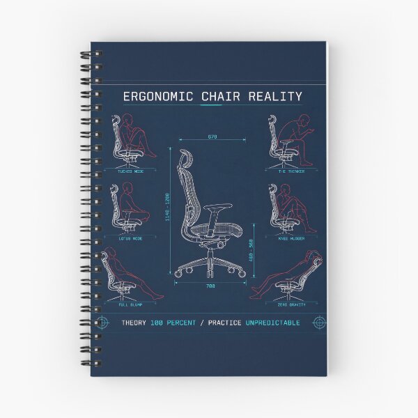 Item preview, Ergonomic Chair Reality Slouching Funny Programmer designed and sold by ThirdShiftLab.