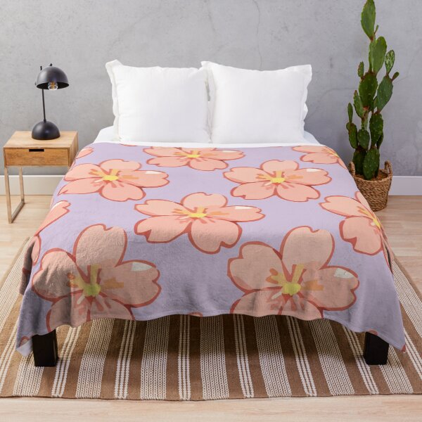 Item preview, Sakura Cherry Blossom Pattern – Soft Pink Japanese Flowers 4 designed and sold by SimplePoDesign.