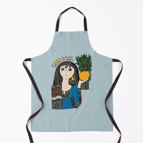 Item preview, Yafa Jaffa libera nuestras naranjas arte palestino designed and sold by Hurriyyatee.