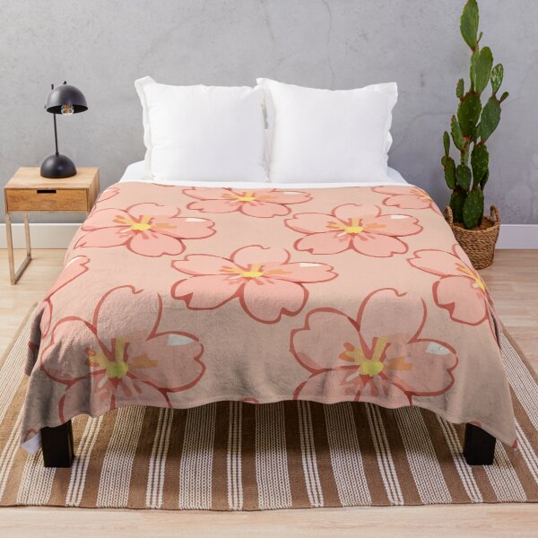 Item preview, Sakura Cherry Blossom Pattern – Soft Pink Japanese Flowers 5 designed and sold by SimplePoDesign.