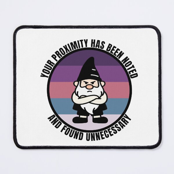 Item preview, A grumpy gnome who's officially over it designed and sold by GlaucusBlack.