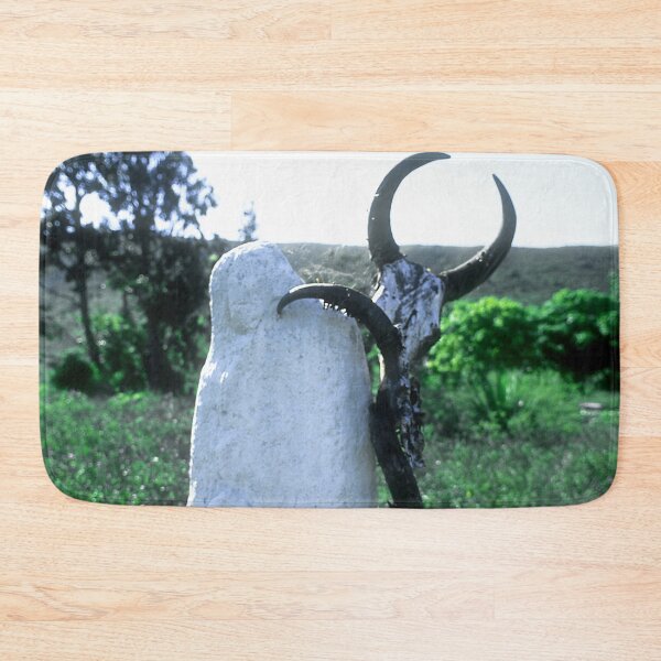 Item preview, Madagascar Handmade Tombstone With Zebu Skull And Horns designed and sold by DEC02.