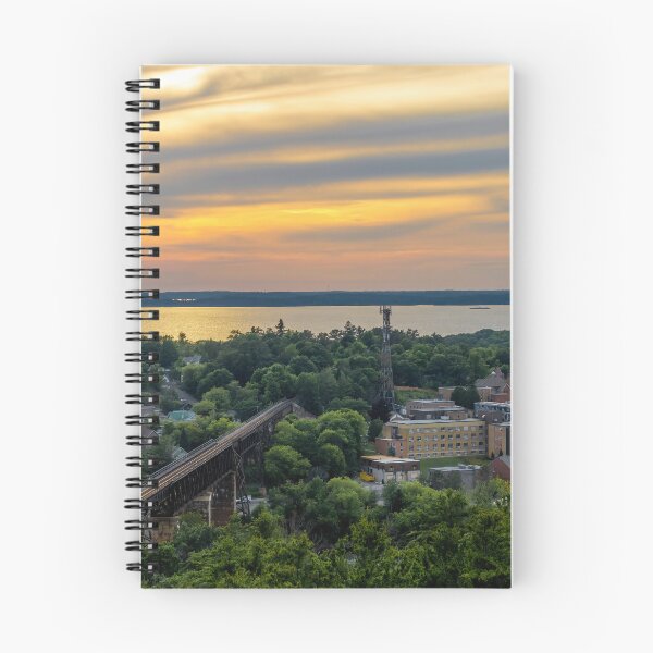 Item preview, Sunset Over Parry Sound and Georgian Bay from Lookout Tower designed and sold by jrtwynam.