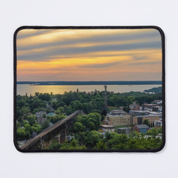 Item preview, Sunset Over Parry Sound and Georgian Bay from Lookout Tower designed and sold by jrtwynam.
