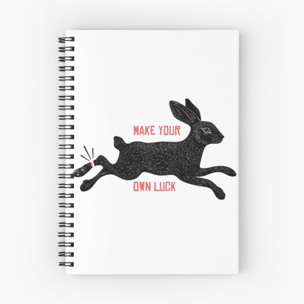 Item preview, Make Your Own Luck Rabbit – Retro Lucky Bunny Western Folk Art designed and sold by Gbriel3.