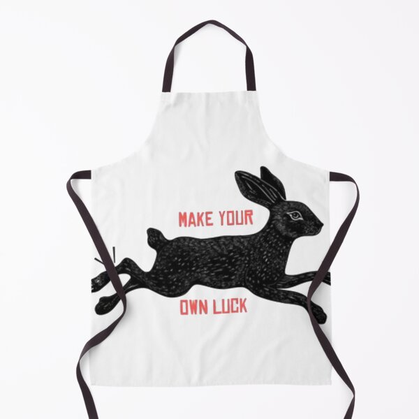 Item preview, Make Your Own Luck Rabbit – Retro Lucky Bunny Western Folk Art designed and sold by Gbriel3.