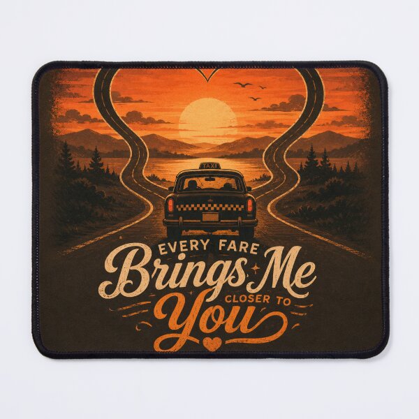 Item preview, Every Road Leads Back Home Taxi designed and sold by Haque Desigens.