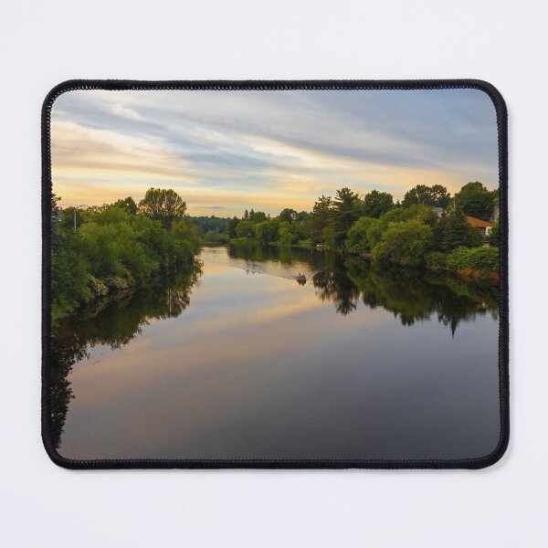 Item preview, Serene Dusk in Parry Sound, Ontario from Seguin Street Bridge designed and sold by jrtwynam.