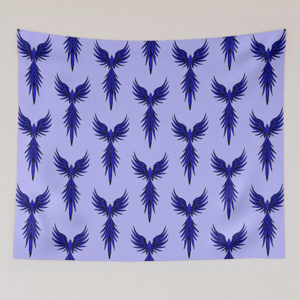 Item preview, Blue Phoenix Tribal Fire Bird designed and sold by URSM.