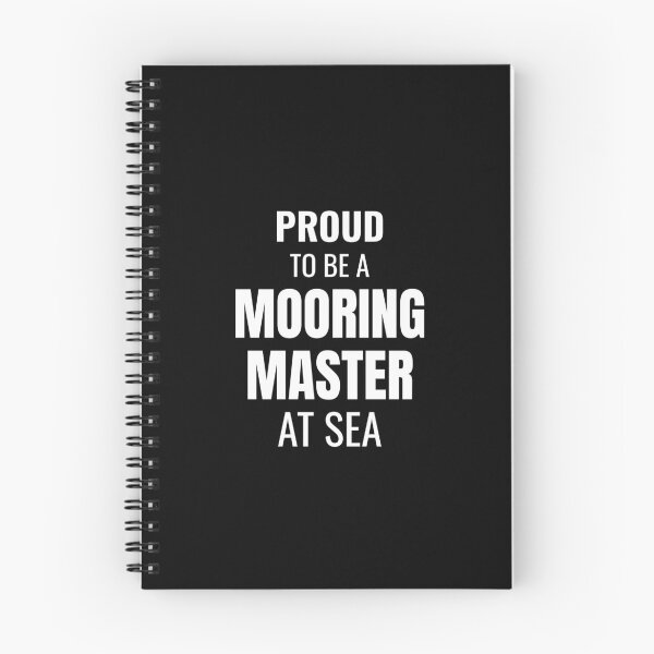 Item preview, Proud to be a Mooring Master at Sea (White) designed and sold by ShipCrewNation.