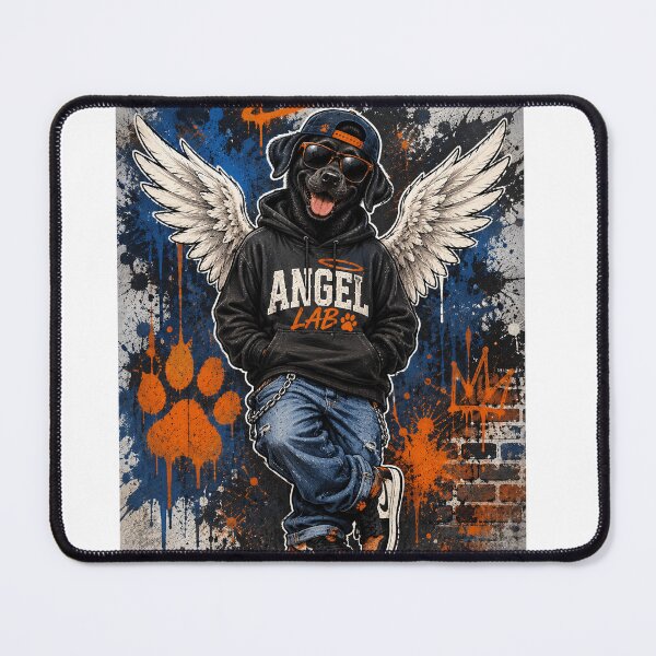 Item preview, Angel Lab – Labrador Angel Streetwear designed and sold by Goodthingstree.
