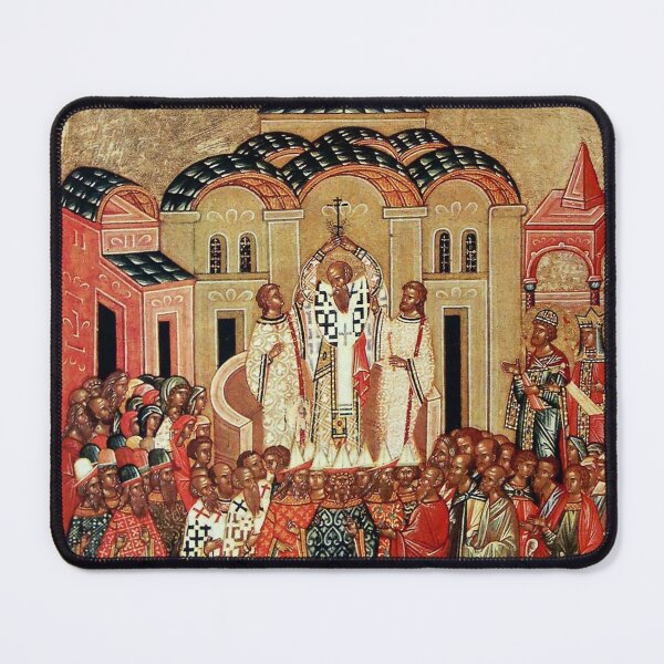 Item preview, Elevation Of The Holy Cross Russian Orthodox 1400s designed and sold by GuyBlank.