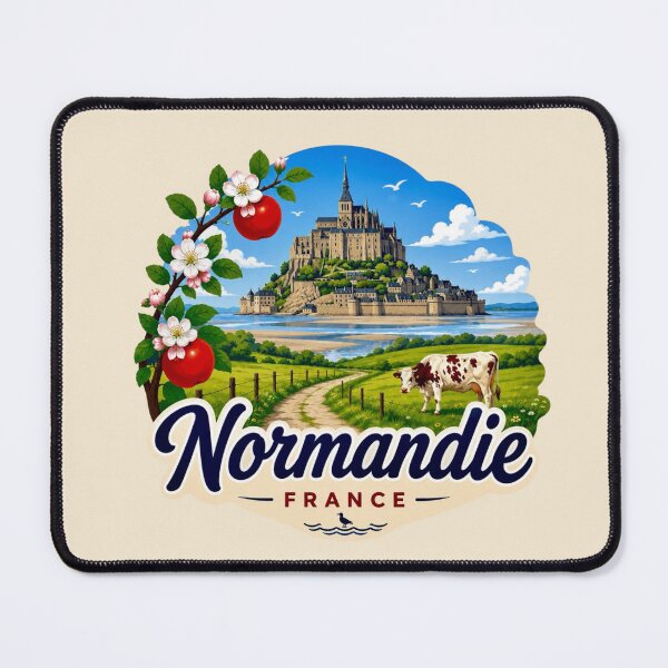 Item preview, Normandie, France / Mont-Saint-Michel designed and sold by Myra365Art.