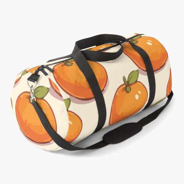 Item preview, Clementine Pattern – Retro Orange Citrus Fruit & Green Leaves 1 designed and sold by SimplePoDesign.