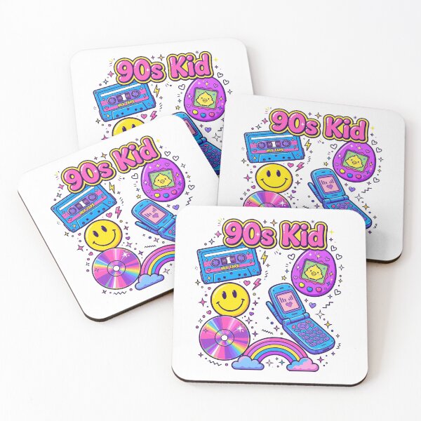 Item preview, 90s Kid - Y2K Retro Cassette Tamagotchi Flip Phone Nostalgia Art designed and sold by Softlife by Harvir.