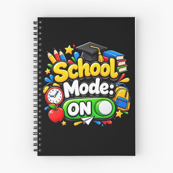 Item preview, School Mode: ON - Stay Motivated designed and sold by FeelFreeStore.