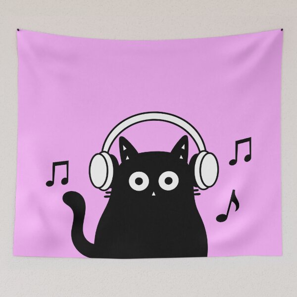 Item preview, MusiCAT - Lo-Fi Kitty designed and sold by DibujandoPorfa.