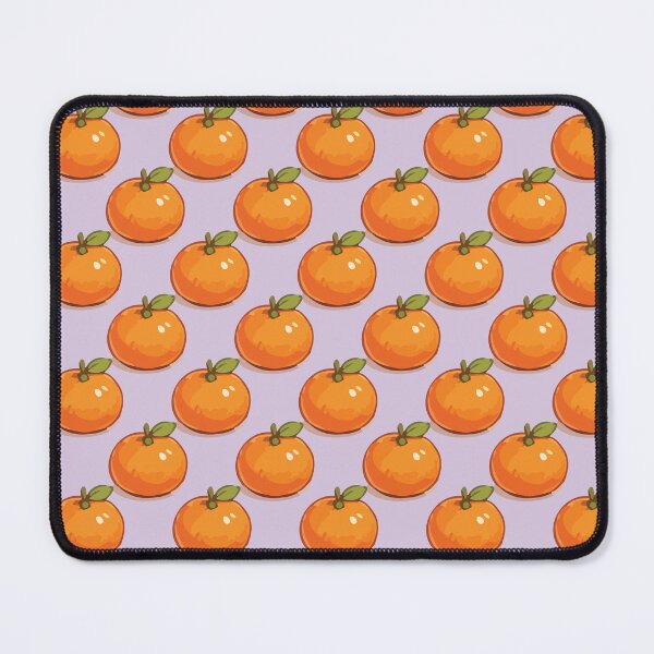 Item preview, Clementine Pattern – Retro Orange Citrus Fruit & Green Leaves 4 designed and sold by SimplePoDesign.