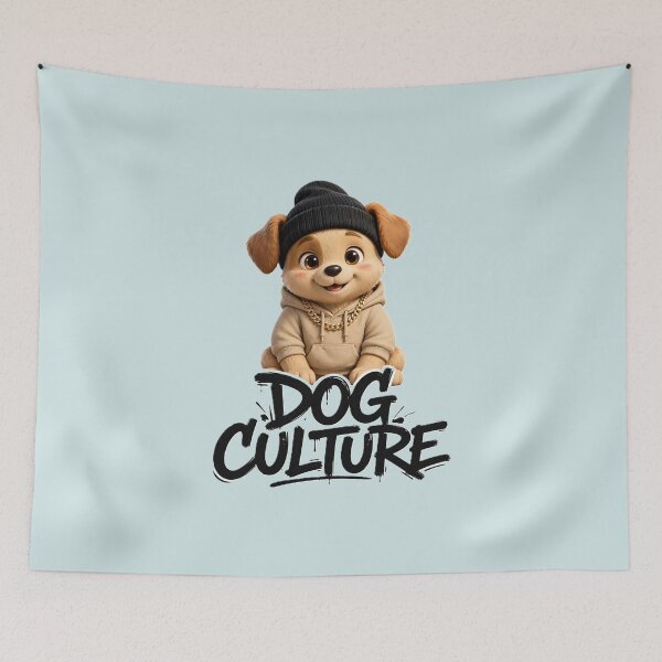 Item preview, Dog Culture Graffiti Pup designed and sold by Lynn Anne Creations.